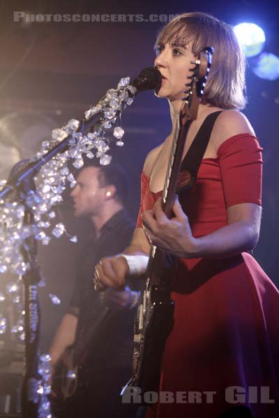 THE JOY FORMIDABLE - 2013-02-12 - PARIS - La Maroquinerie - Rhiannon Bryan - Rhydian Dafydd